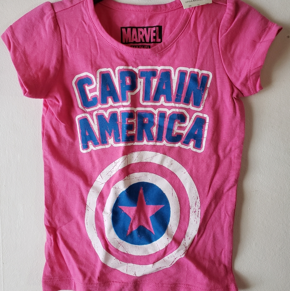 New kids 2T Captain America tshirt